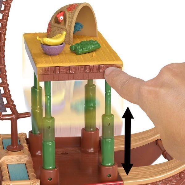Ігровий набір Mattel Disney Moana 2 Floating Adventure Canoe, 10 аксесуарів JBT54 фото