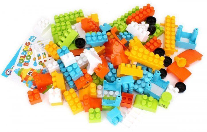 Конструктор блочный ТехноК Building Blocks 90 деталей (6573) 6573 фото