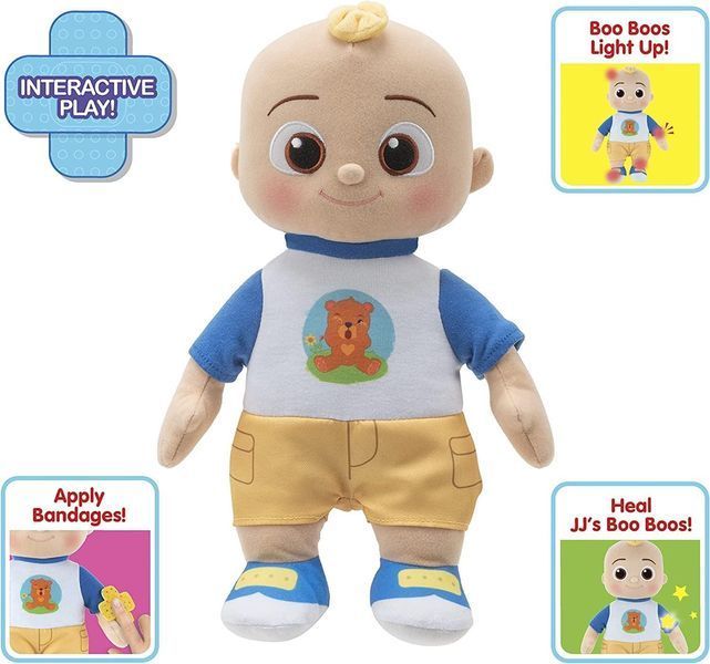 Игровой набор Cocomelon JJ Deluxe Plush Doctor Checkup Set Кокомелон набор доктора 9ед CMW0366 фото