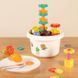 Розвиваючий сортер Монтессорі Hola Toys Горщик з квітами 26 предметів HE795800 фото 3