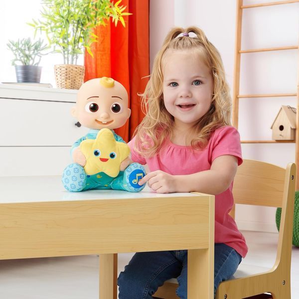Интерактивная мягкая игрушка CoComelon Peek-A-Boo JJ Кокомелон, 25см CMW0506 фото