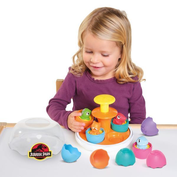 Сортер-дзиґа Tomy Toomies Jurassic World Яйця динозаврів (E73252) 73252 фото