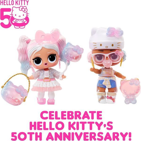 Набір-сюрприз з лялькою LOL Surprise Miss Miss Pearly Hello Kitty 50th Anniversary ЛОЛ Сюрприз 594604 фото