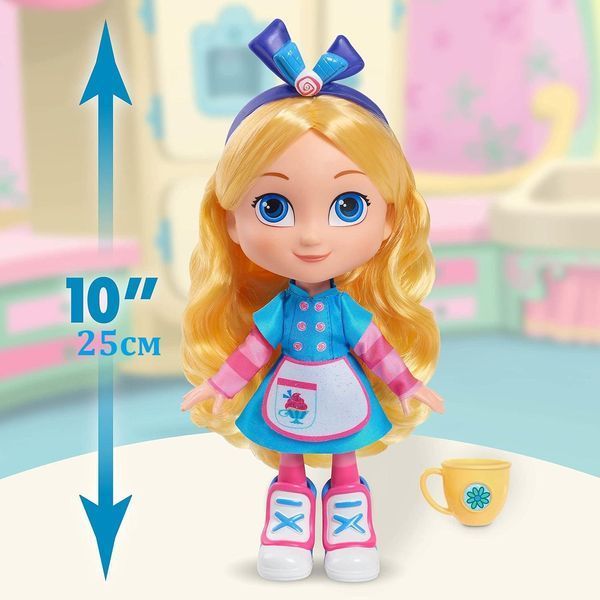 Лялька із запахом Just Play Disney Alice's Wonderland Bakery Аліса з чашкою, 25см 98517 фото