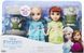 Ляльки Jakks Pacific Disney Frozen Petite Подарунковий набір Холодне серце Ельза та Анна з тролями, 15см 205271-3 фото 1