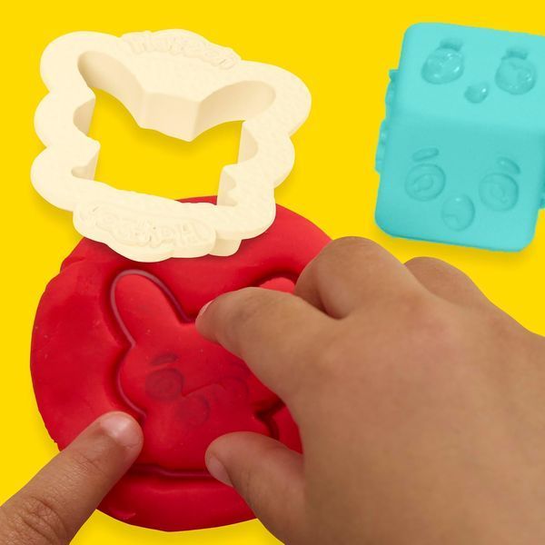 Набор для творчества Play-Doh Fold & Go Playmat Starter Set с пластилином с складным ковриком УЦЕНКА F9143 фото
