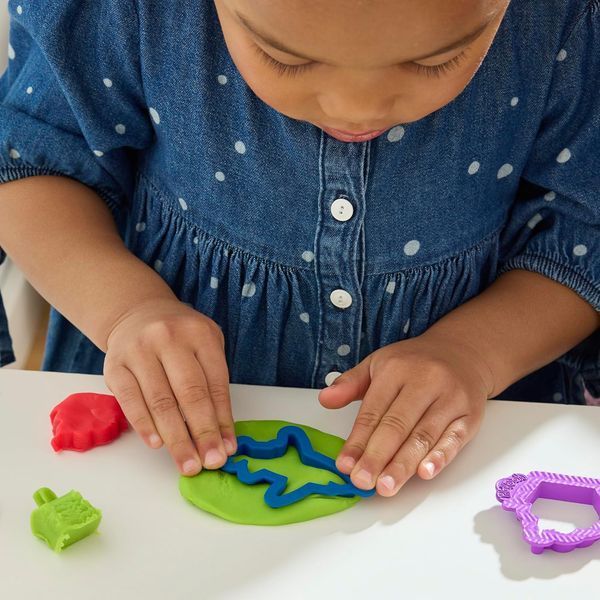 Набор для творчества Play-Doh Fold & Go Playmat Starter Set с пластилином с складным ковриком УЦЕНКА F9143 фото