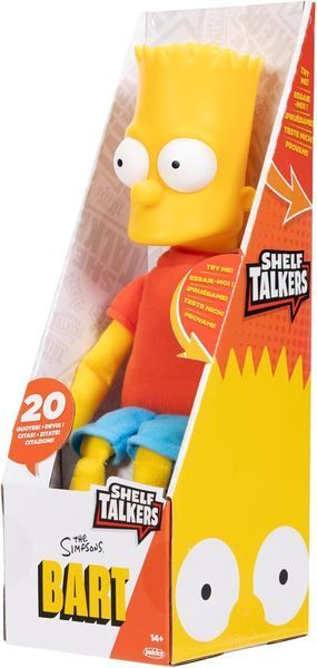 Коллекционная говорящая игрушка JAKKS Pacific The Simpsons Bart Talking 175614-PB фото