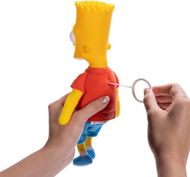 Коллекционная говорящая игрушка JAKKS Pacific The Simpsons Bart Talking 175614-PB фото