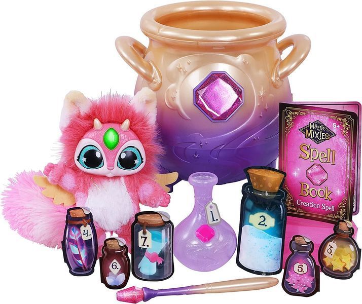 Игровой набор Magic Mixies Surprise Cauldron Pink Волшебный котелок с интерактивной игрушкой большой, Розовый 122585 фото