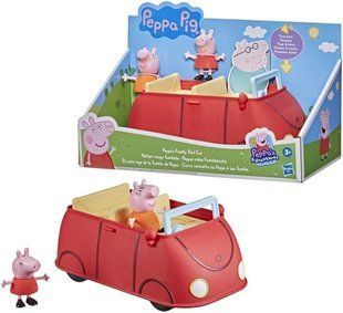 Игровой набор Hasbro Peppa Pig Peppa&rsquo;s Adventures Peppa&rsquo;s Family Red Car Машина Свинки Пеппы F2184 фото