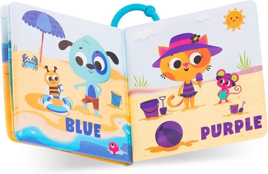Набор книг для купания Battat Bath Books цифры и цвета на английском BX2372Z фото