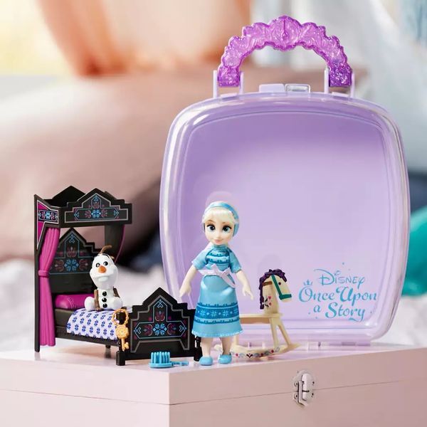 Мини игровой набор Disney Once Upon a Story, Frozen Elsa Холодное сердце, кукла Эльза 416127889907 фото