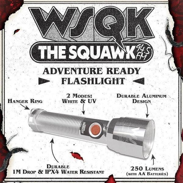 Ліхтарик колекційний Energizer Stranger Things Squawk Retro LED Flashlight на батарейках 039800149107 фото