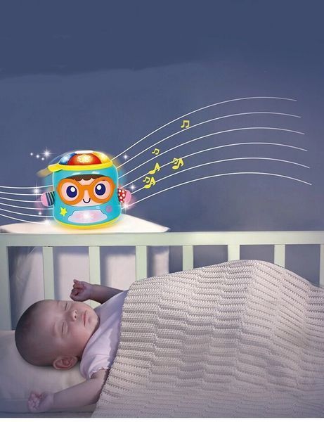 Музична іграшка-нічник Hola Toys "Щасливий малюк" зі світловими та звуковими ефектами (3122) 3122 фото