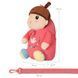Рюкзак дитячий плюшевий Metoo Kawaii Sweet Girl Pink Пупс 30см, с поводком 1234567 фото 2