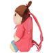 Рюкзак дитячий плюшевий Metoo Kawaii Sweet Girl Pink Пупс 30см, с поводком 1234567 фото 3