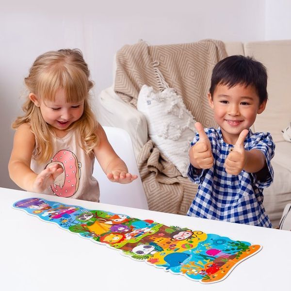 Пазлы для малышей Vladi Toys Fisher Price Maxi Puzzle Мои забавные друзья (VT1711-06) VT1711-06 фото