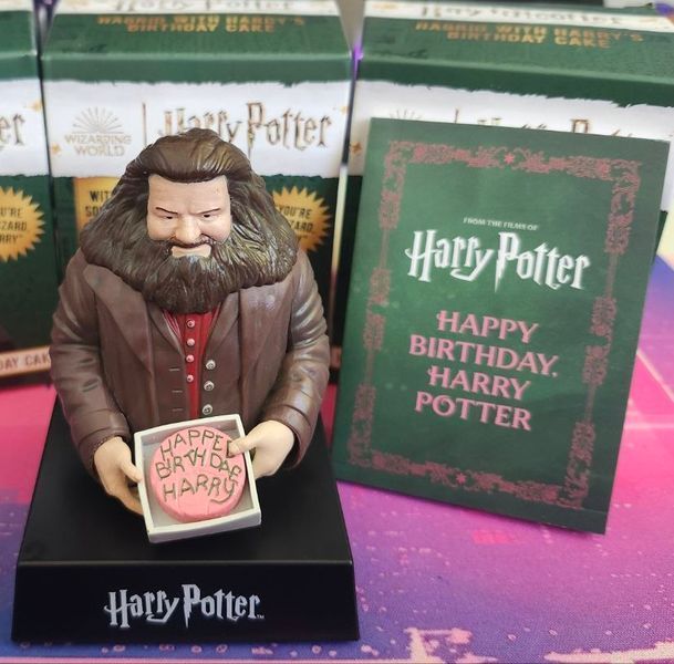 Інтерактивна іграшка RP Minis Harry Potter Hagrid with Birthday Cake зі звуком 978-0762487561 фото