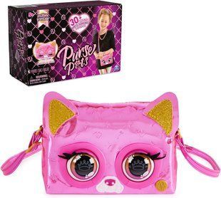 Інтерактивна сумочка Spin Master Purse Pets Mood Flashy Frenchie, 30 звуків, моргає очима 6066701 фото